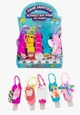 Assorted Novelty Hand Sanitizers In PDQ- Girls