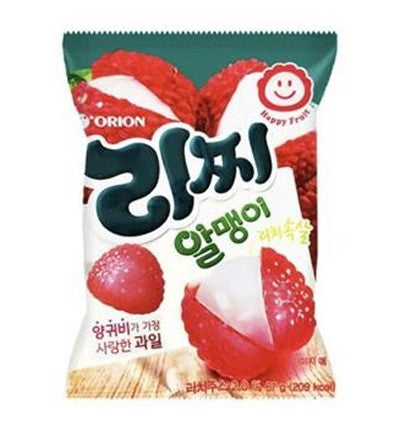 CA: ORION LYCHEE FLAVOR JELLY  CANDY