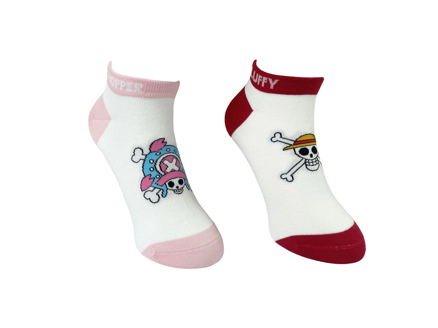 One Piece Classic Collection Contrast Color Ankle Socks