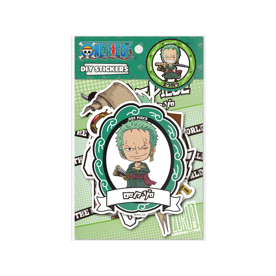 One Piece Classic Collection Decoration Sticker (Zoro)