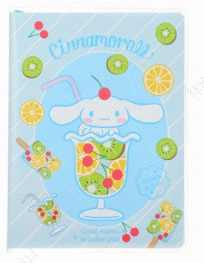 Cinnamoroll Collection 64K Colorful Sheets Book with EVA Cover - 96 Sheets