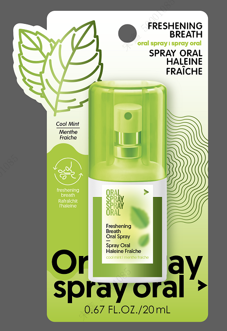 Freshening Breath Oral Spray (Cool Mint)