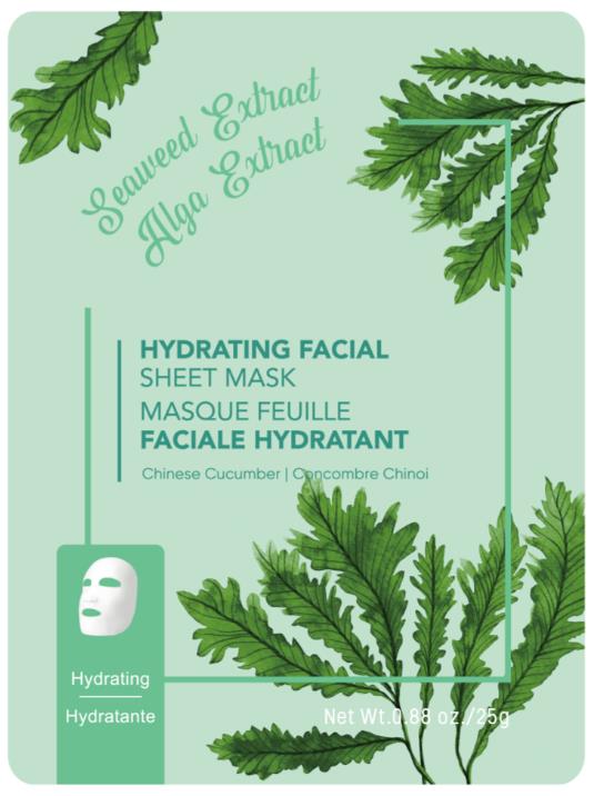 Hydrating Facial Sheet Mask  (Seaweed)