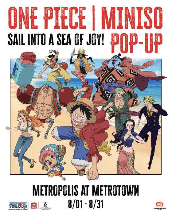 ONE PIECE | MINISO Pop-up (Metropolis at Metrotown, Vancouver)