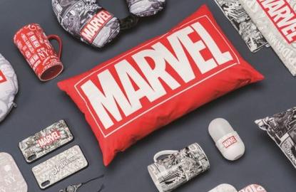 MINISO x Marvel collaboration promotional graphic