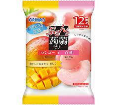 ORIHIRO Konjac Jelly Mango Peach Flavor