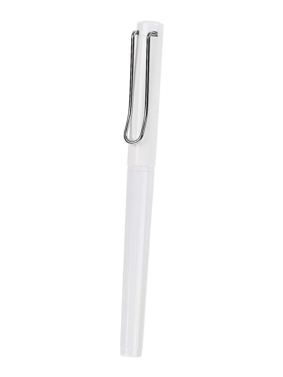 Black Gel-ink Pen 0.5mm ( White )