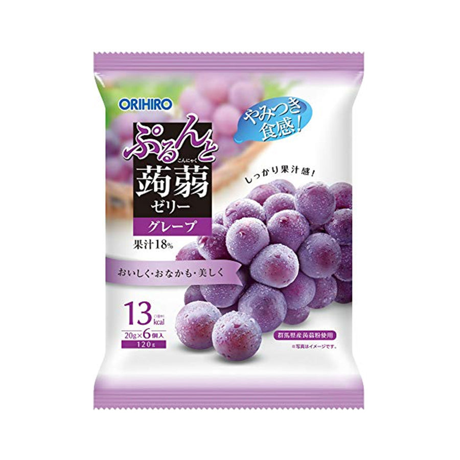ORIHIRO Konjac Jelly Grape Flavor