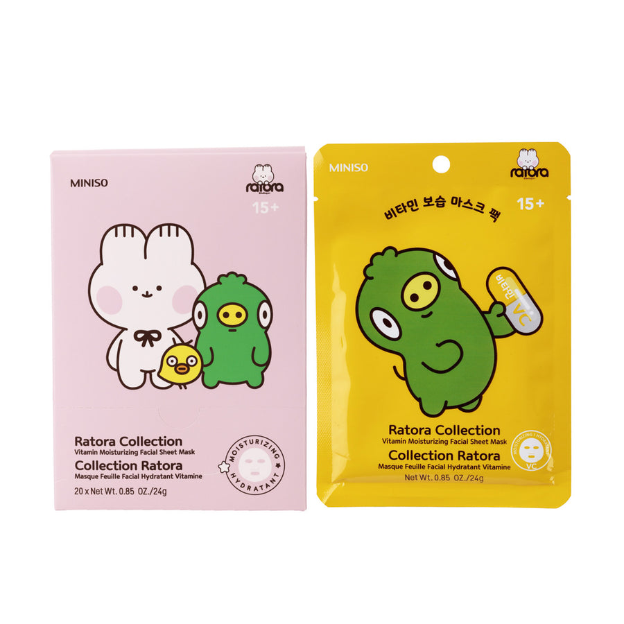 Ratora Collection Vitamin Moisturizing Facial Sheet Mask(VC)