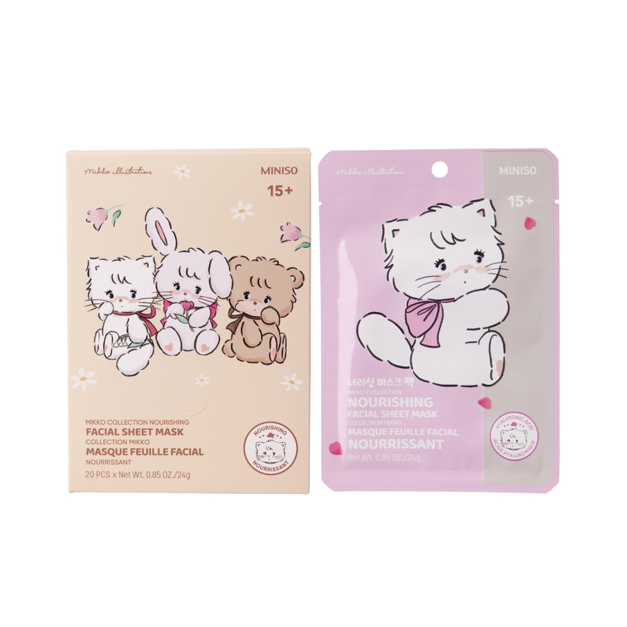 MIKKO Collection Nourishing Facial Sheet Mask(Hyaluronic Acid)
