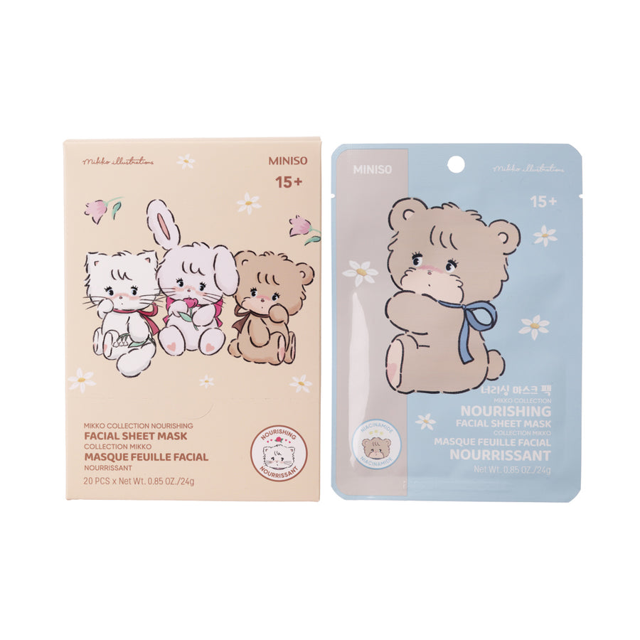 MIKKO Collection Nourishing Facial Sheet Mask(Niacinamide)