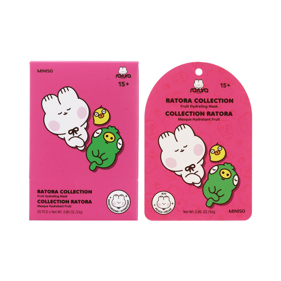 RATORA COLLECTION SUPER FRUIT SERIES MASK(PEACH)