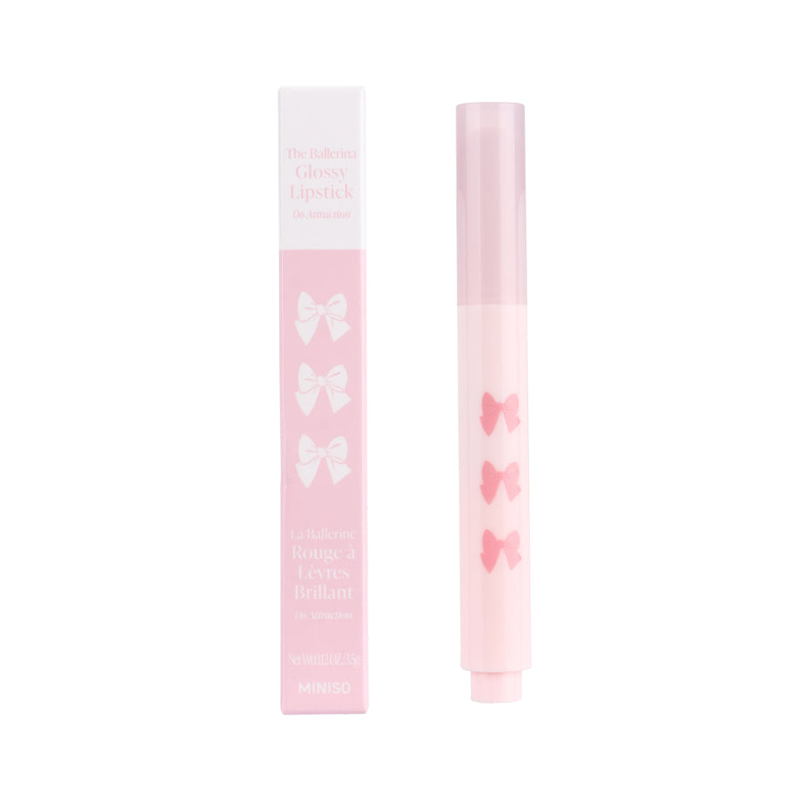 The Ballerina Glossy Lipstick(06 Attraction)
