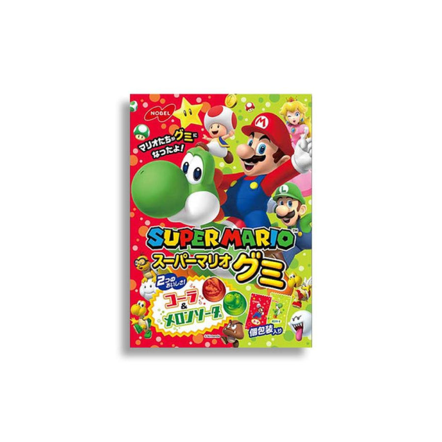 NOBEL Super Mario Gummy Cola Melon Flavor