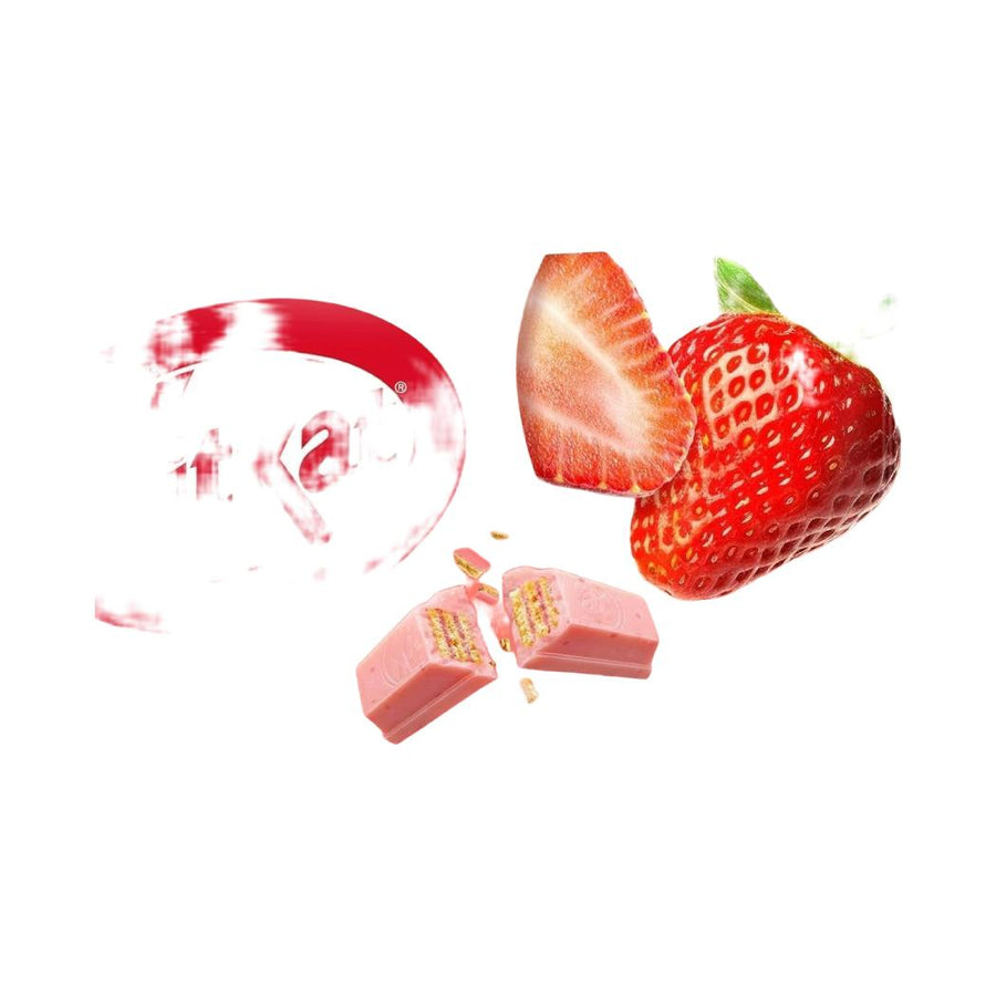 Nestle Kitkat Strawberry Chocolate Wafer Bar 124g