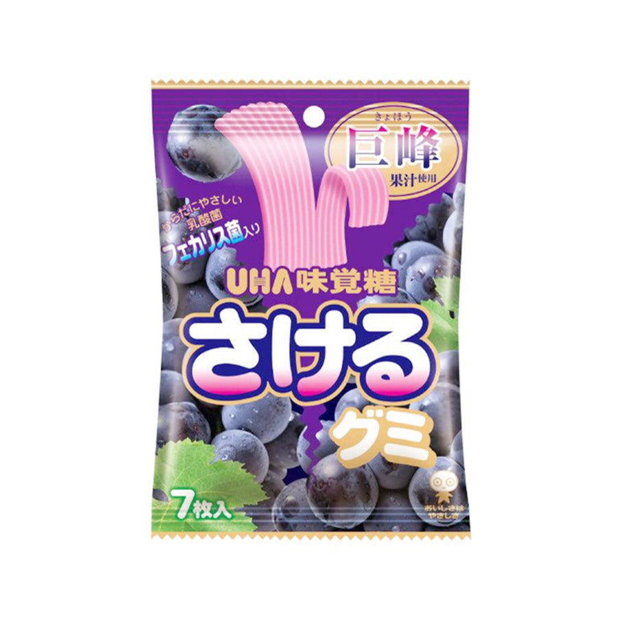 UHA SAKERU GUMMY GRAPE
