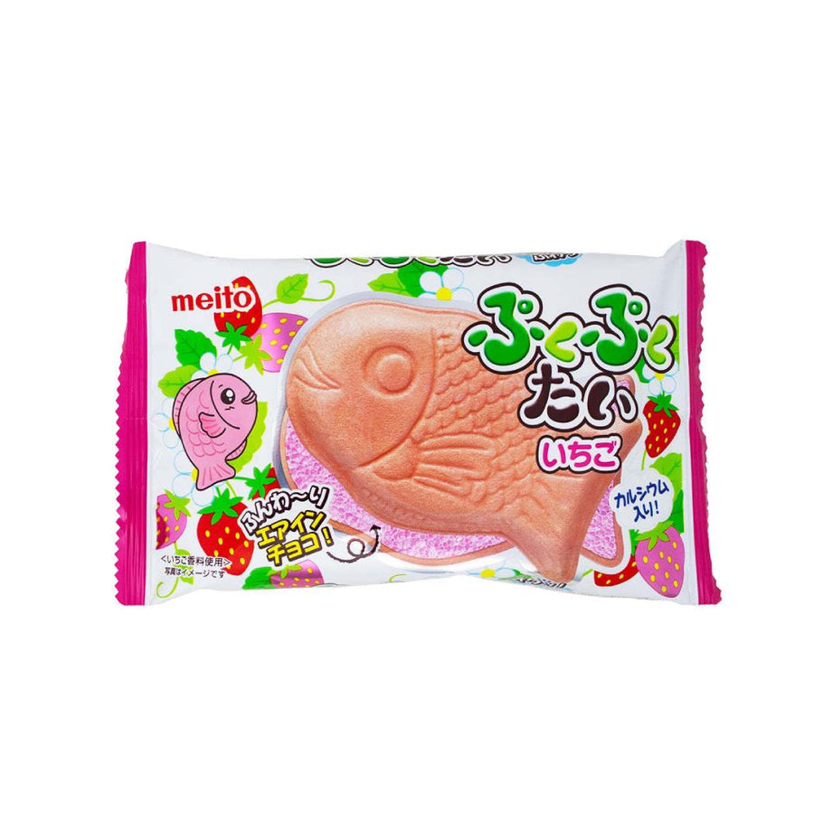 MEITO Taiyaki Strawberry Chocolate Wafer