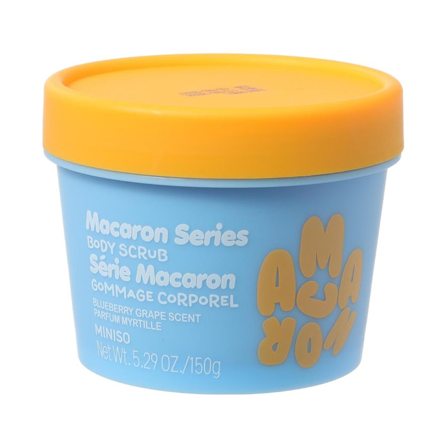 Macaron Series Body Scrub(Blueberry Grape Scent)