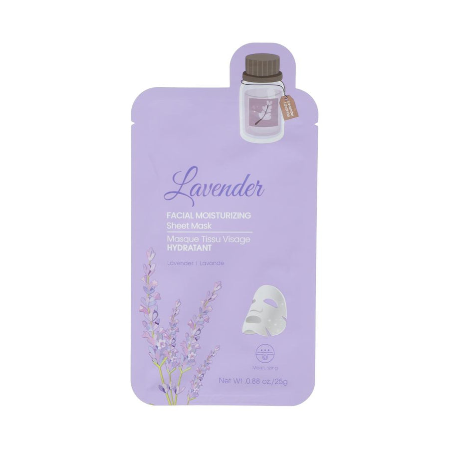 Facial Moisturizing Sheet Mask (Lavender)