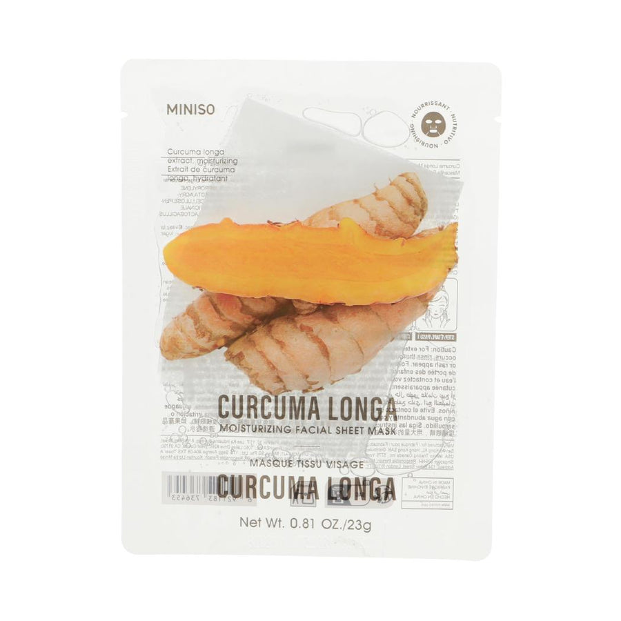 Curcuma Longa Moisturizing Facial Sheet Mask