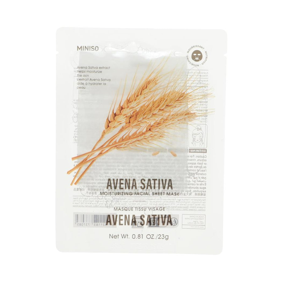 Avena Sativa Moisturizing Facial Sheet Mask