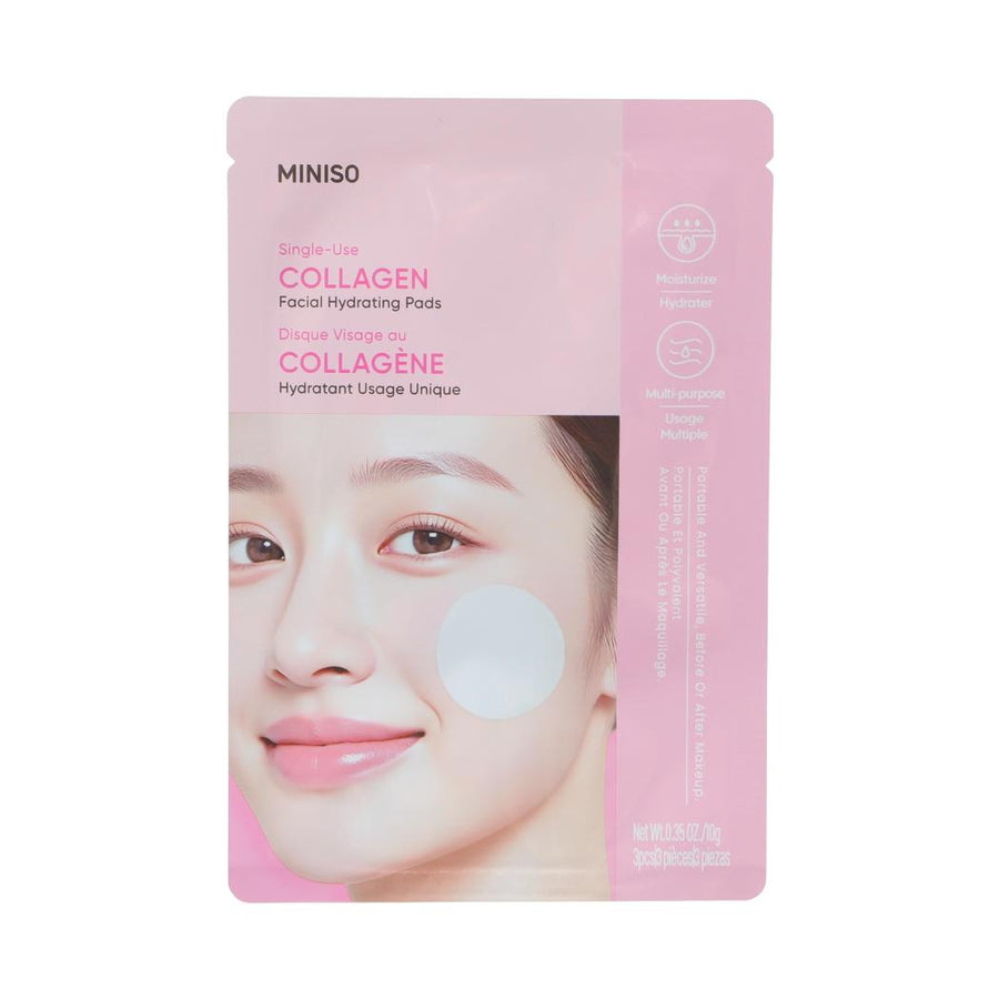 Single-Use Collagen Facial Hydrating Pads