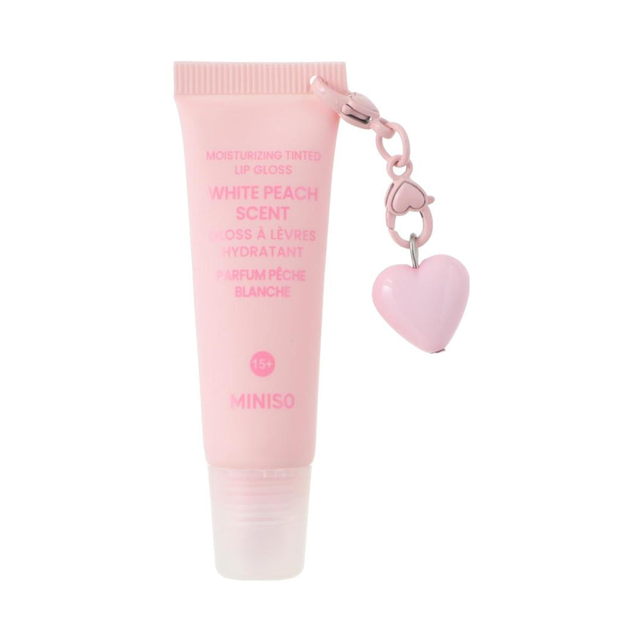 Moisturizing Tinted Lip Gloss (White Peach Scent)