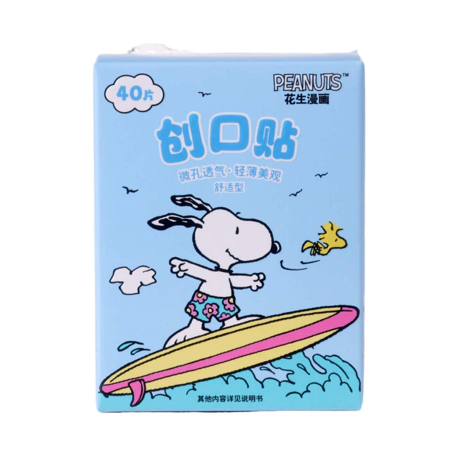 Snoopy Beach Fun Series Adhesive Bandages (40 pcs)