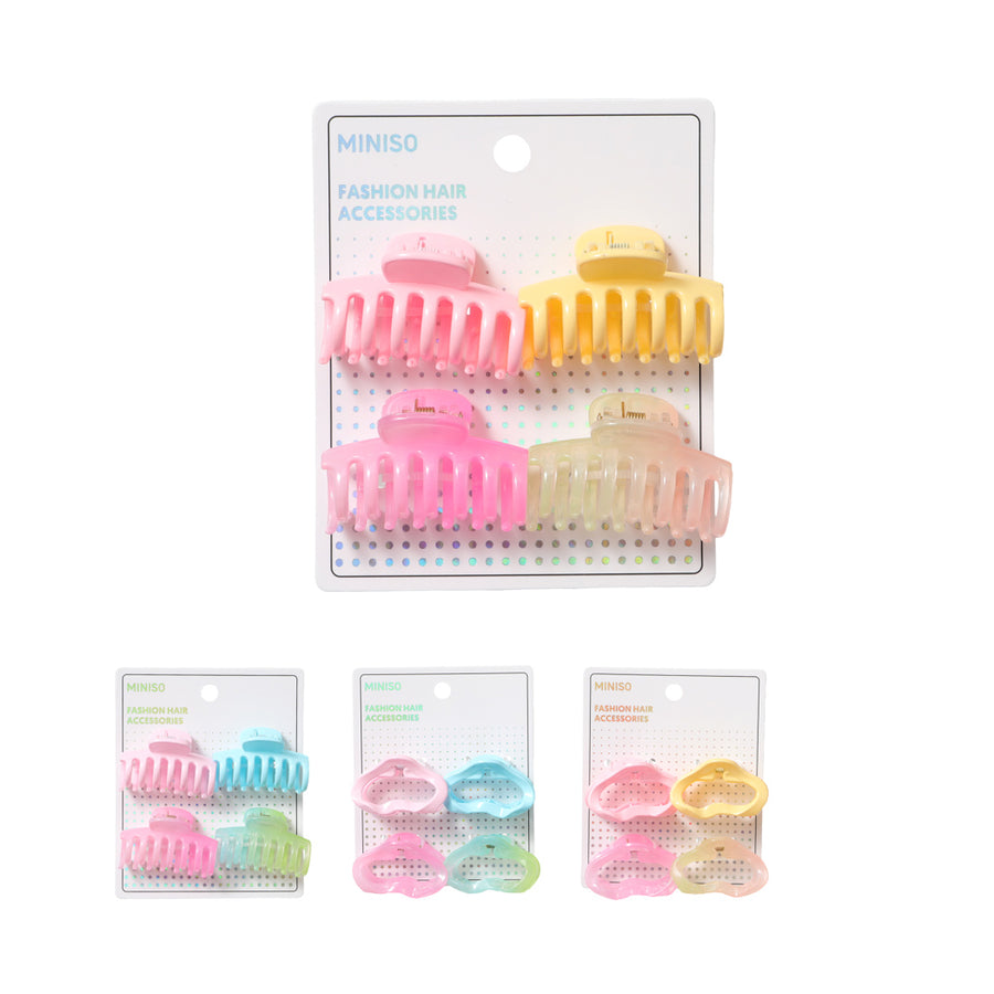 Hair Claw Clip (4 pcs)