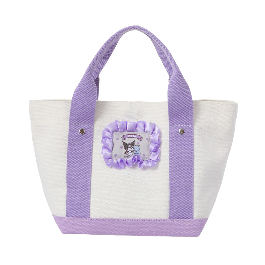 Kuromi Contrast Color Handheld Shopping Bag