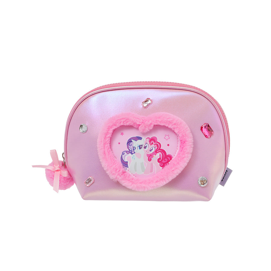 My Little Pony Collection Shell-Shaped Cosmetic Bag (Pink)