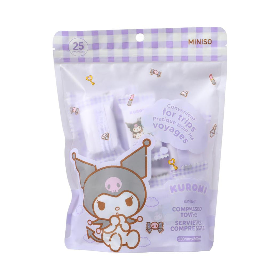 Kuromi Compressed Towels (25 pcs)