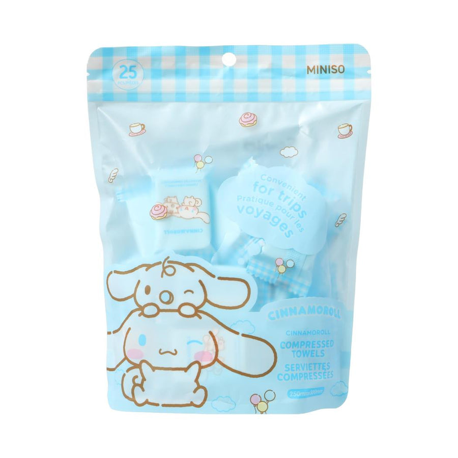 Cinnamoroll Compressed Towels (25 pcs)
