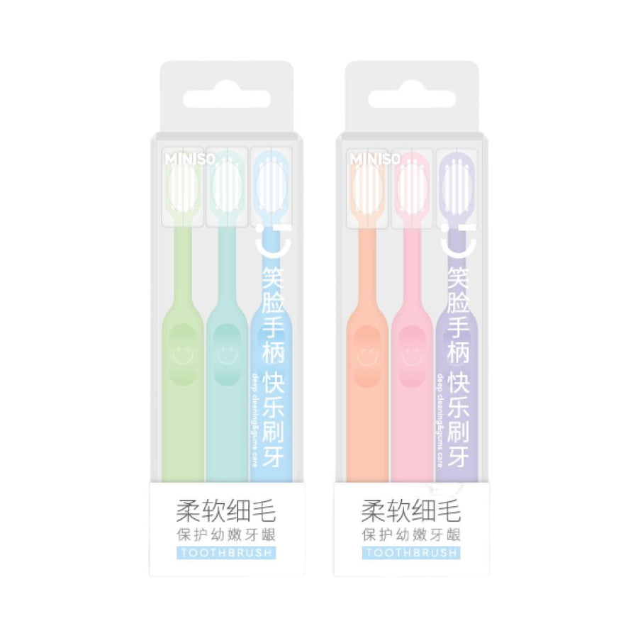 Kids' Soft Bristled Toothbrushes (3 pcs)