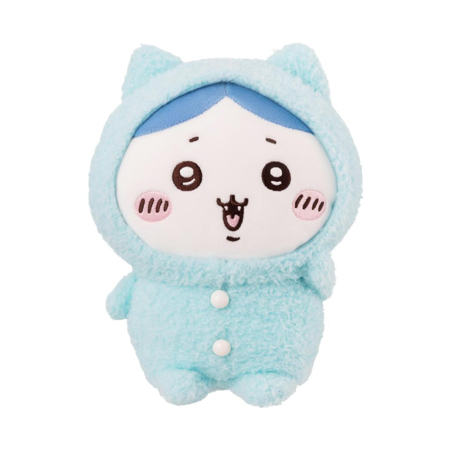 Chiikawa Collection Sitting-Posture Pajamas Plush Toy (Hachiware)