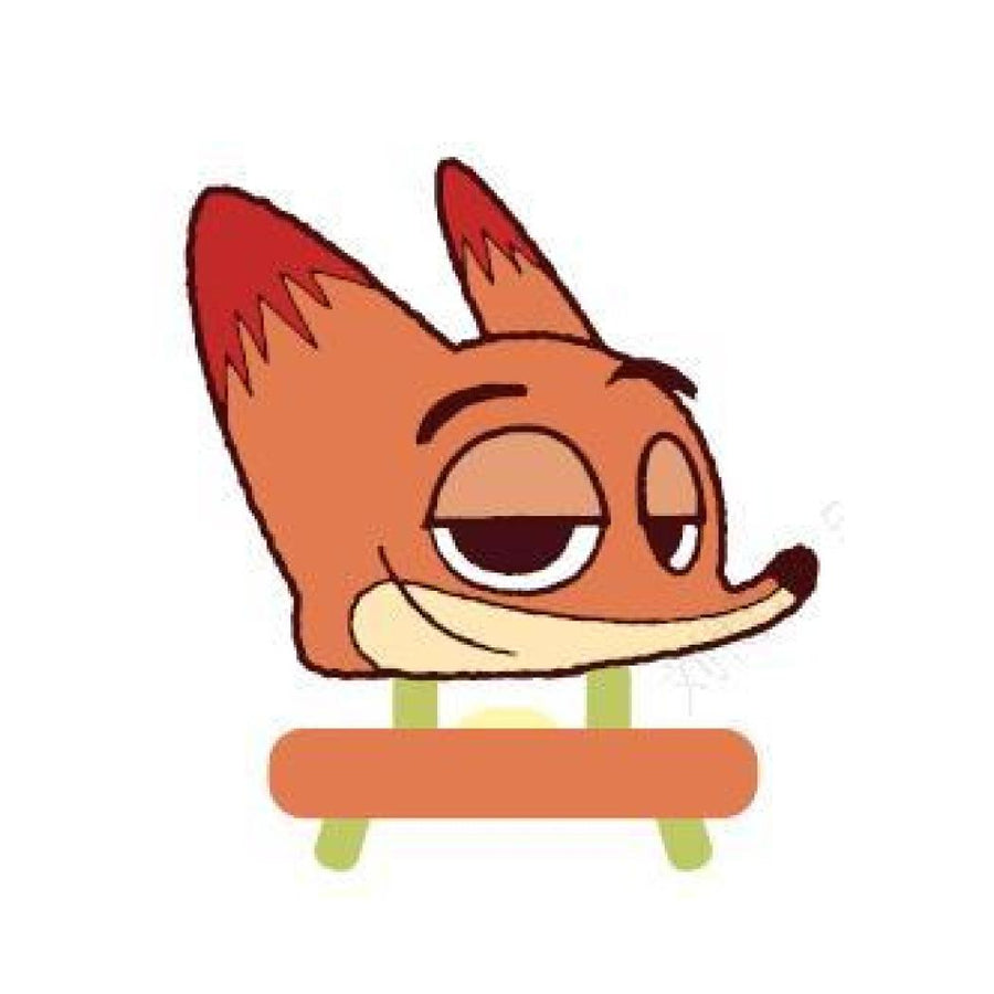 Disney Zootopia Collection Stool Desktop Phone Holder (Nick)