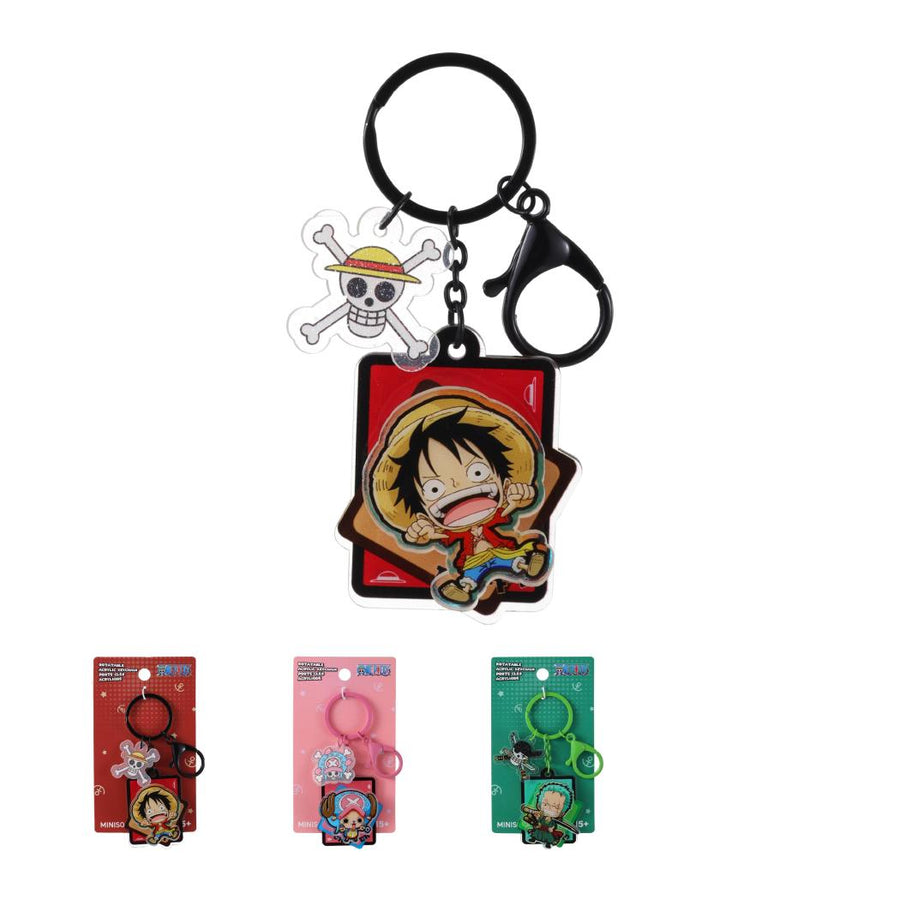 One Piece Classic Collection Rotatable Acrylic Keychain