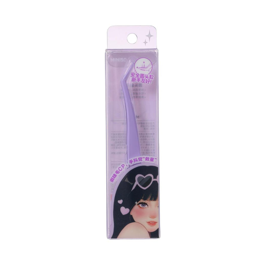 Rounded-Tip Eyelash Extension Tweezers