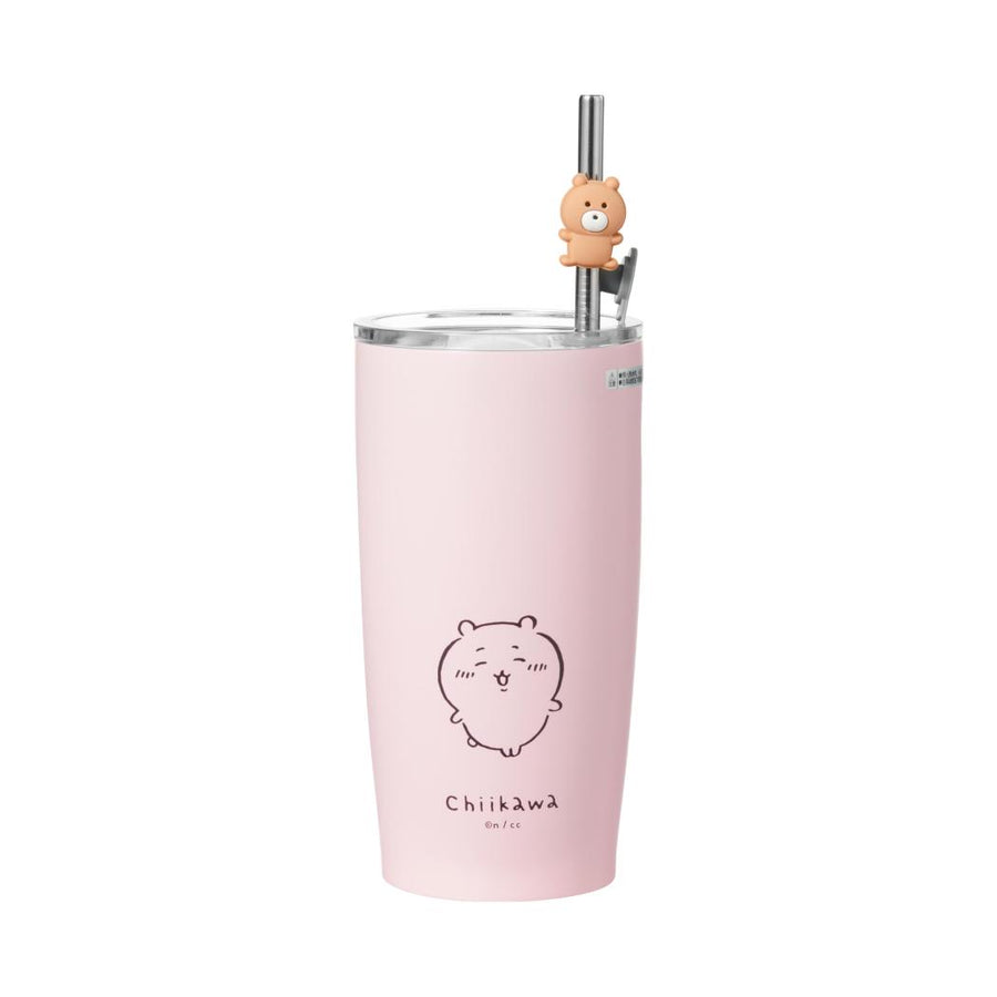 Chiikawa Collection Stainless Steel Tumbler with Straw 550mL (Chiikawa)