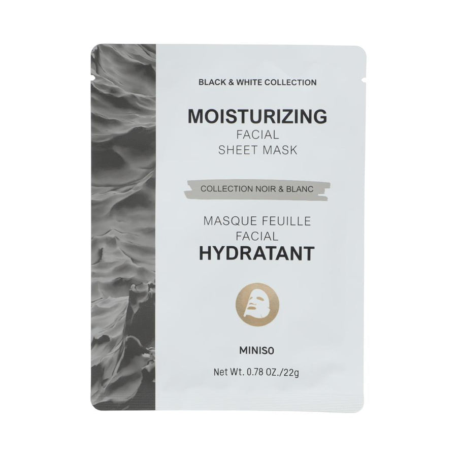 Black & White Collection Moisturizing Facial Sheet Mask