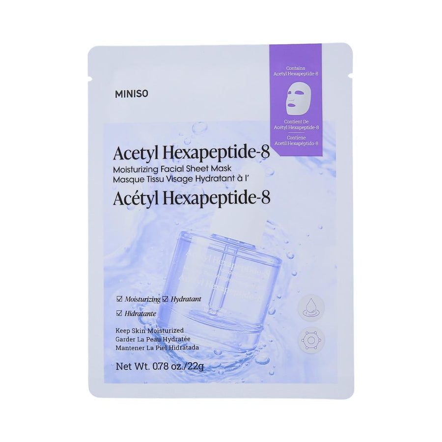 Acetyl Hexapeptide-8 Moisturizing Facial Sheet Mask