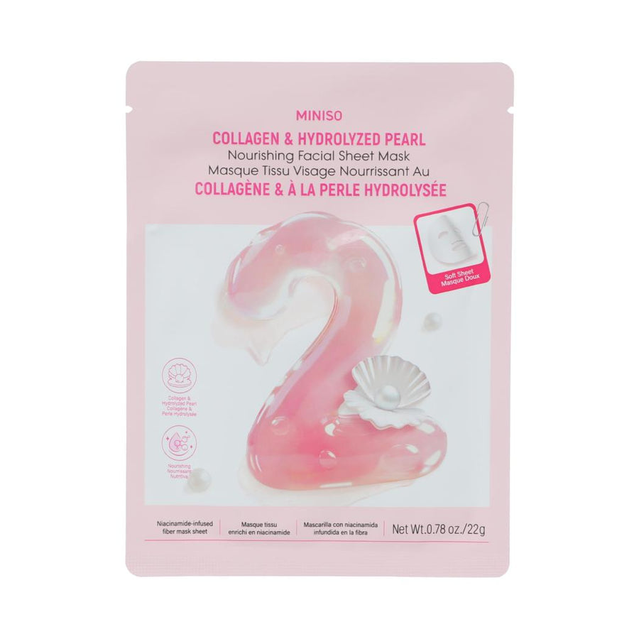 Collagen & Hydrolyzed Pearl Nourishing Facial Sheet Mask
