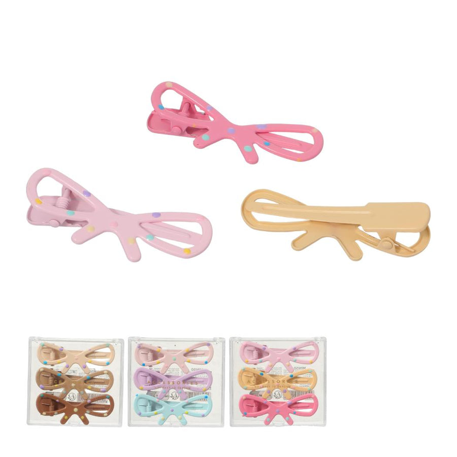 Basic Series Hair Clips with Storage Box (3 Pack)