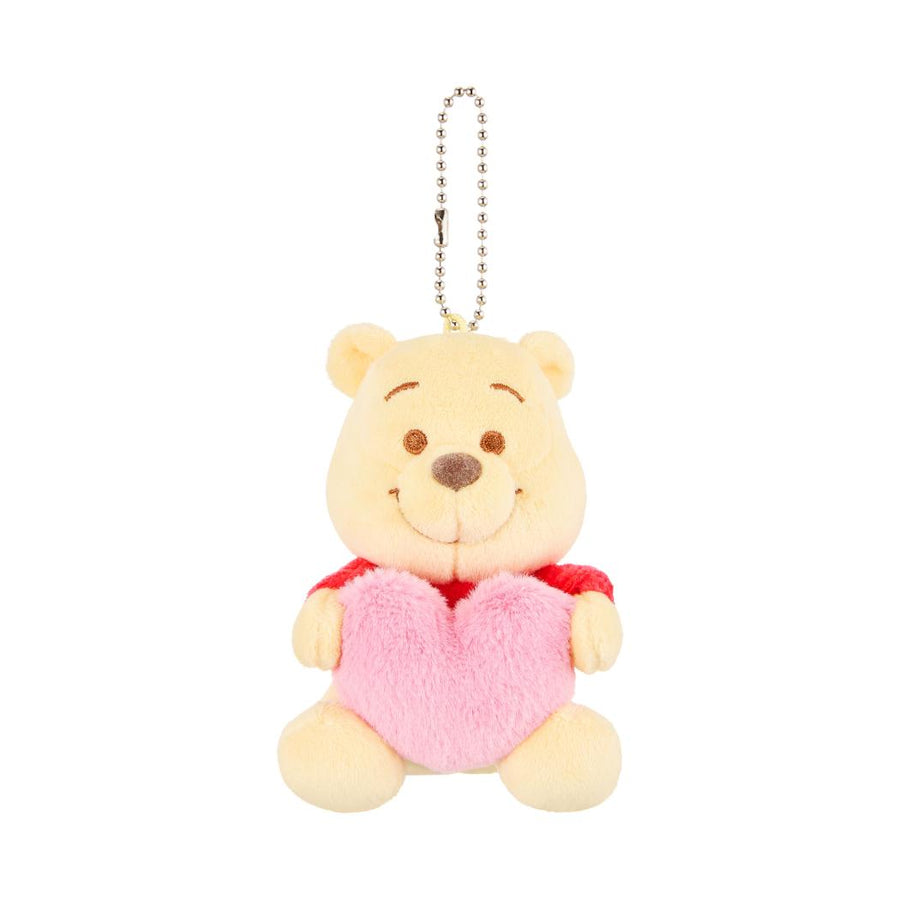 Disney Winnie-the-Pooh Collection Holding-Heart Plush Pendant (Pooh)