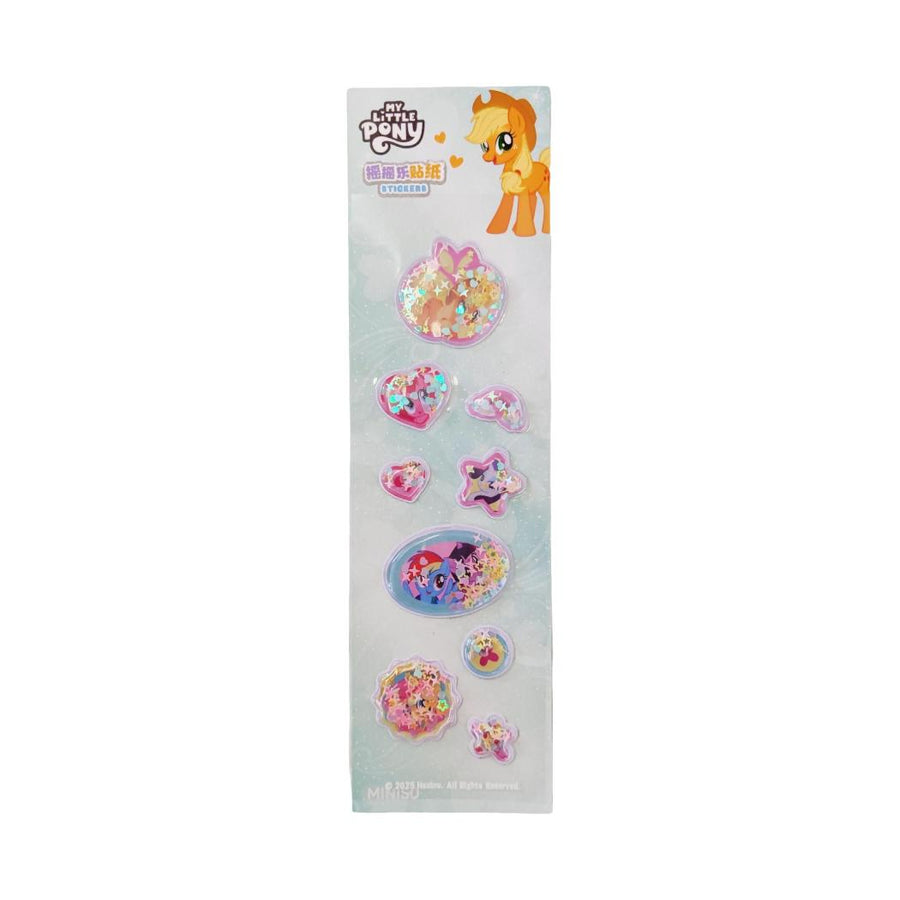 My Little Pony Glitter Shaking Stickers(Applejack)