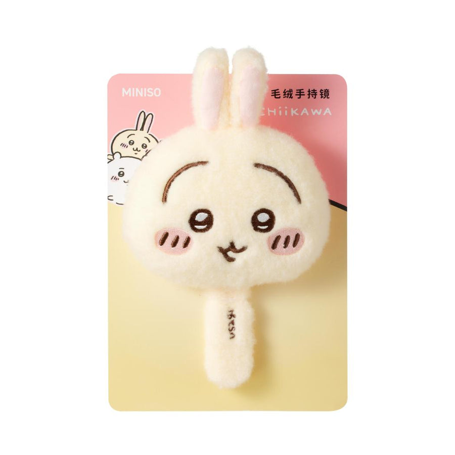 Chiikawa Plush Handheld Mirror (Usagi)