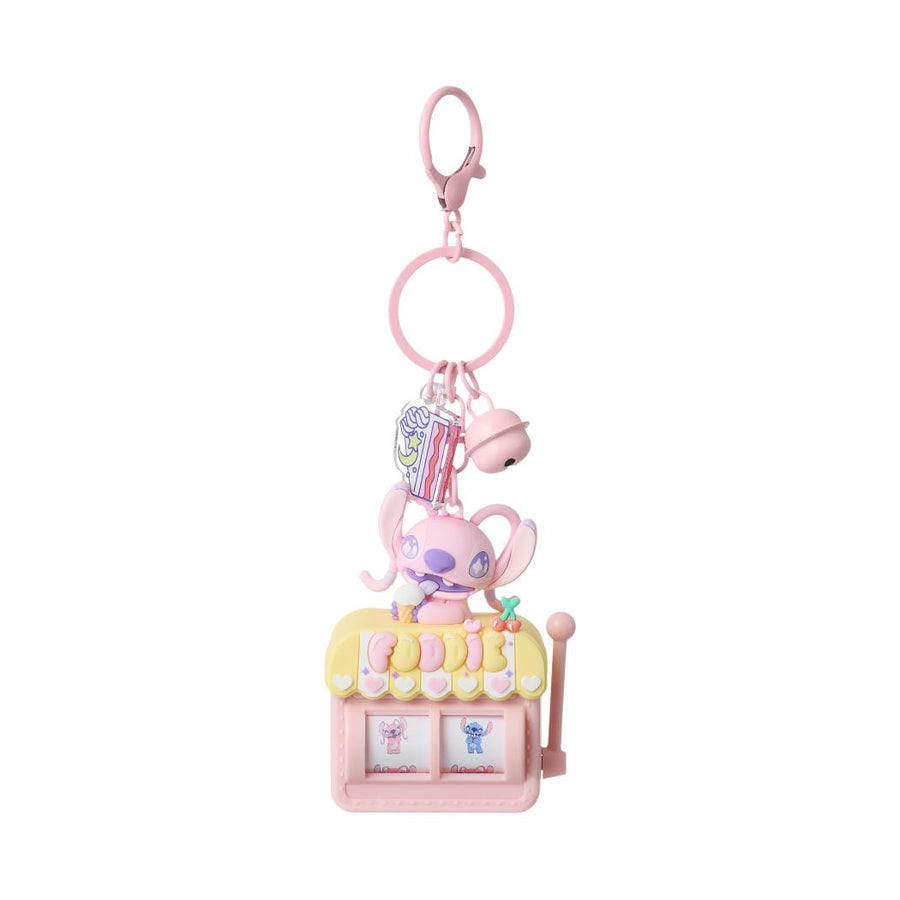 Disney Stitch Dinner Party Collection Slot Machine Keychain (Angel)