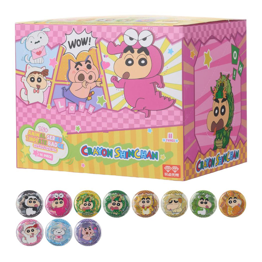 Crayon Shinchan Animal Series Tinplate Badge