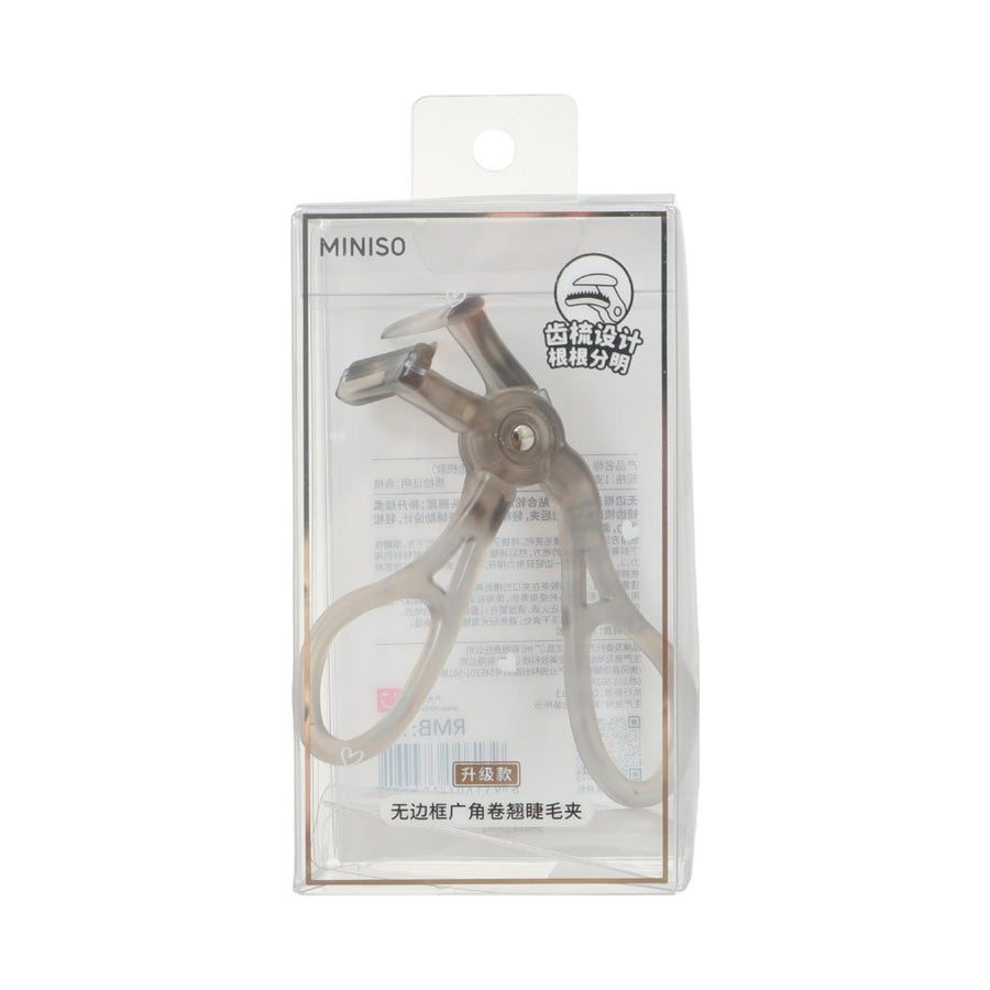 Frameless Wide Angle Eyelash Curler with Comb