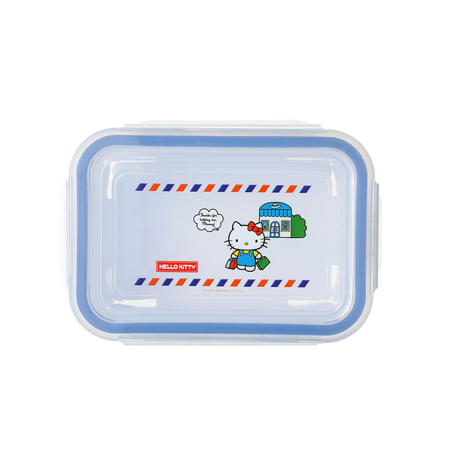 Hello Kitty and Friends Bento Box with 4 Buckles (570mL)(Blue)